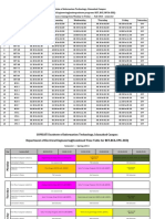 Midterm Exam Schedule