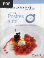 Cocina Contra Reloj - Postres A Mil - Blanca Cotta - El Clarín