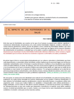 El Impacto de Las Festividades en El Ambiente Y La Salud: Experiencia de Aprendizaje #8