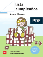 Cuento de Lectura Fácil. La Lista de Cumpleaños. Editorial SM - Cap 1