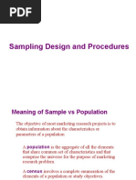 Sampling Design Process