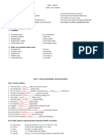 Exam 2 and 3 Noun Phrase, Gerund, To Infinitive, Bound Prepositions