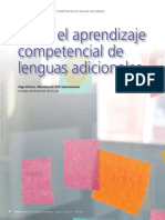 Hacia El Aprendizaje Competencial de Lenguas Adicionales tx08183530