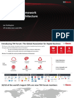 Open Digital Framework Open Digital Architecture: Ian Turkington VP Architecture and Apis