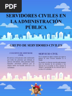 Servidores Civiles en La Administracion Publica