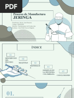 Proceso Manufactura Jeringa