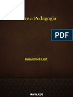 Pedagogia em Kant