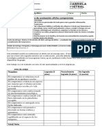 Pauta de Evaluación Compromiso