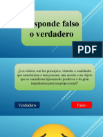 Verdadero o Falso