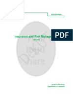 Insurance and Risk Management