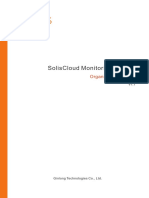 SolisCloud Operation Manual-OrganizationV1.1 (Organizacion)