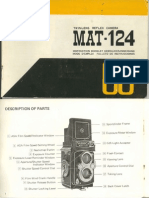 YASHICA MAT-124 User's Manual