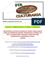 Revista Culturaria Cuarta Edición