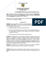 Auto Libra Mandamiento Ejecutivo Hipotecario 2017-00200-00