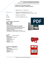 Certificado - Alarma de Emergencia - Perupaint 2