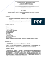 PRÁCTICA #05 Aislamiento de Staphylococcus y Streptococcus