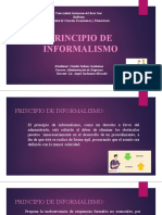 PRINCIPIO DE INFORMALISMO by NATALIA SALINAS JUSTINIANO