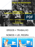 Aula de Introdução A Ergonomia