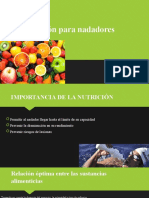 Nutrición para Nadadores