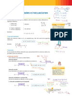 INECUACIONES Y DESIGUALDADES Teoria y Ejercicios