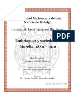 Embriaguez y Sociedad en Morelia, 1880-1910