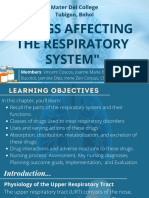 Drugs Affecting The Respiratory System