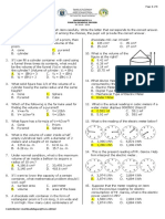 DIRECTION: Read and Analyze Each Item Carefully. Write The Letter That Corresponds To The Correct Answer