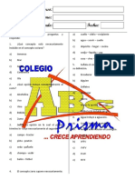 Inclusion de Conceptos - Segundo