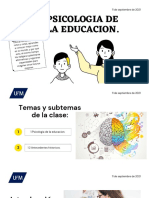 Psicologia de La Educacion.