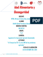 4.1 Ensayo Las ETA S y Los LMR de Los Productos Agrícolas