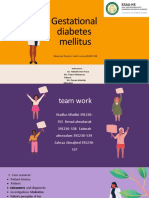 Gestational Diabetes Mellitus