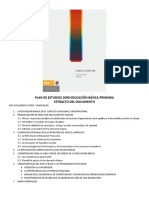 PLAN DE ESTUDIOS 2009 EDUCACIÓN BÁSICA PRIMARIA Estracto