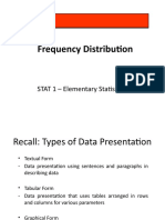 3 - Frequency Distribution