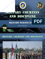 Military Courtesy & Discipline