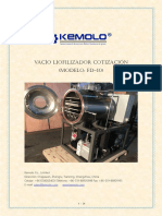 Kemolo Liofilizador FD-10 Conductivo