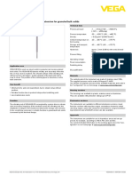 Vegavib 63: Relay (DPDT) Vibrating Level Switch With Tube Extension For Granuled Bulk Solids