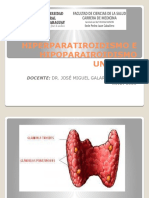 Hiperparatiroidismo e Hipoparairoidismo