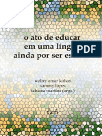 O Ato de Educar em Uma Língua Ainda Por Ser Escrita - VIII CIFE - Compressed