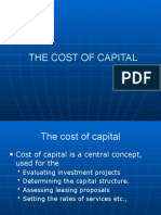 Cost of Capital