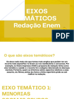 Eixos Temáticos Redação Enem