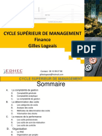 Finance Edhec Controle de Gestion-Synthèse