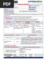 3° SESION DE APRENDIZAJE (61) 3. de Noviembre