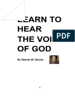 Learn To Hear The Voice of God