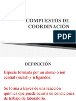 Compuestos de Coordinación