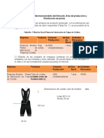 Actividad 2 Dimensionamiento Del Almacén Área de Producción y Distribución de Planta