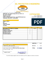 Cotizacion ALARMAS