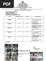 Documentation: Name: Encar L. Jimenez Position: TEACHER I Assignment: Grade I-URIEL Date Covered: November 8-12, 2021