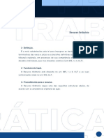 Maratona Da Prática Trabalhista - Recurso Ordinário