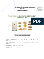 Productos Innovadores de Granos y Tuberculos