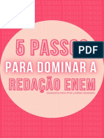 5 Passos para Dominar A Redação Enem